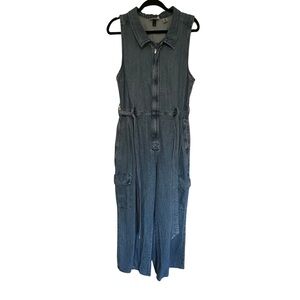 Denim Cargo Jumpsuit - Universal Thread SZ 14